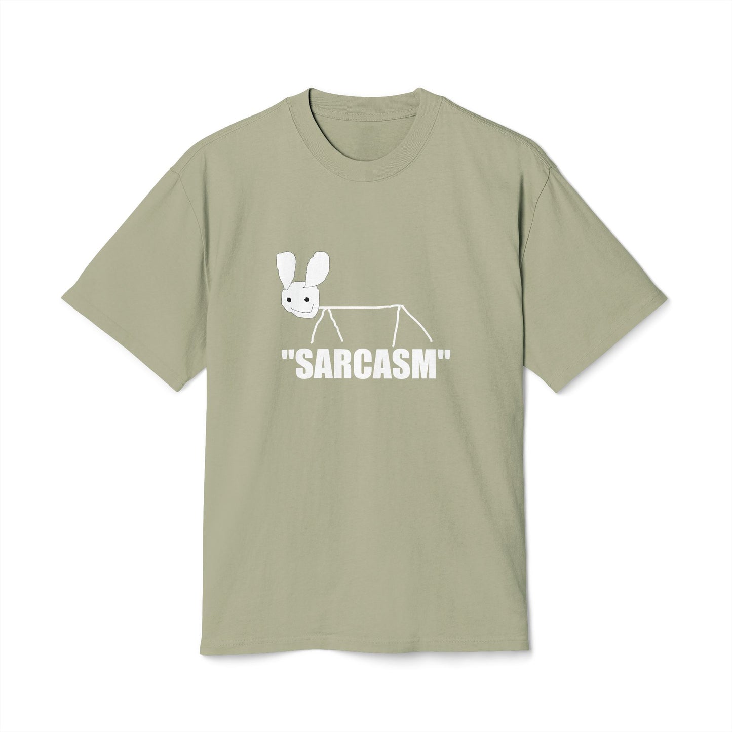 Cream Pocket Bunny PREMIUM T-SHIRT