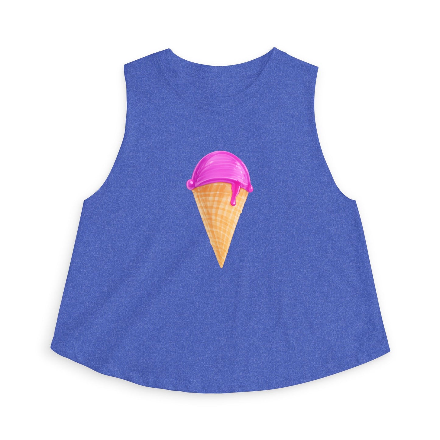 Ice Cream Cone Crop Top