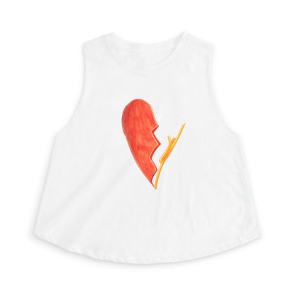 Broken Heart Watercolor