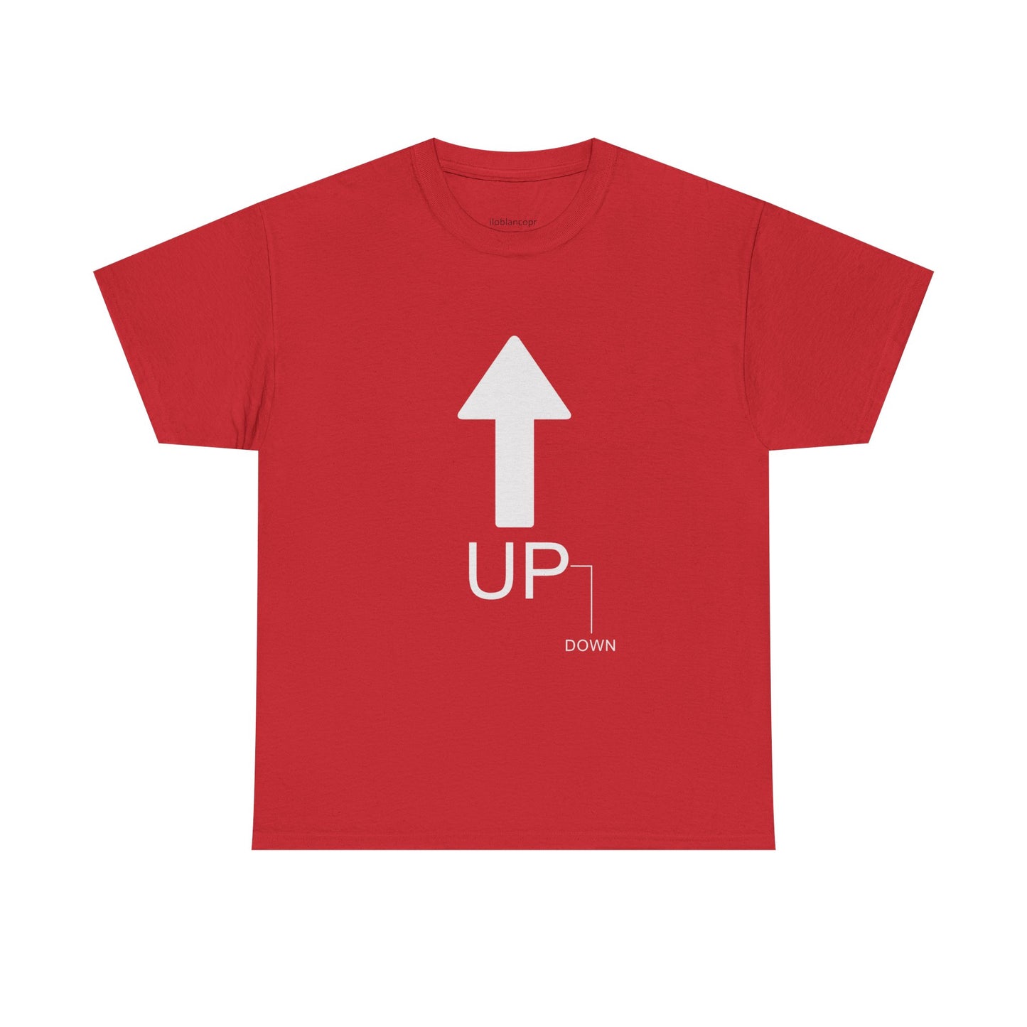 up and down