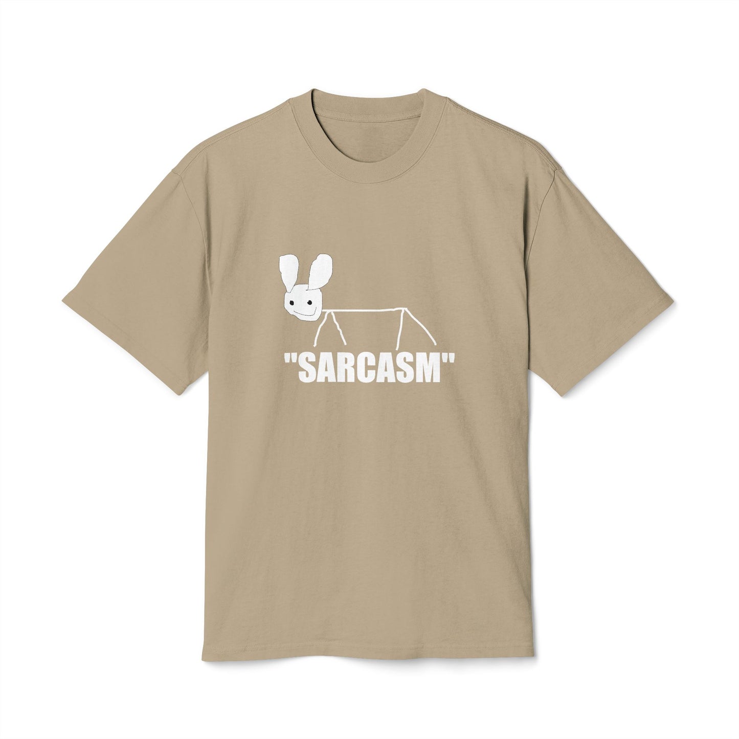 Cream Pocket Bunny PREMIUM T-SHIRT