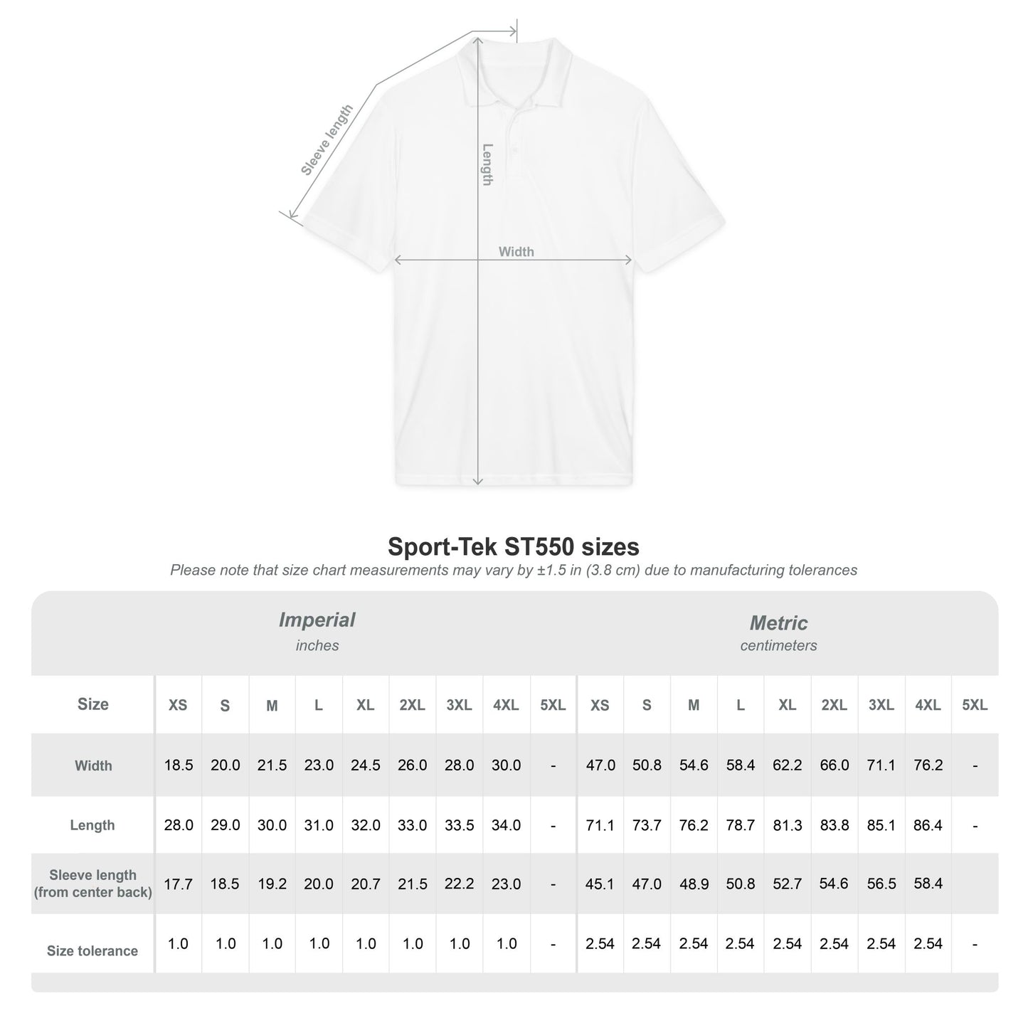 OCASO Branded Performance Polo