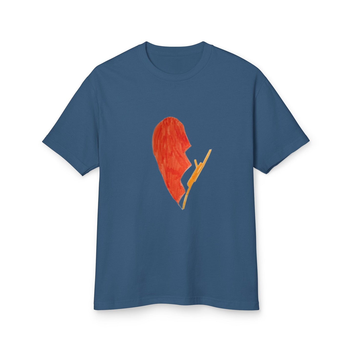 Broken Heart Watercolor PREMIUM T-SHIRT