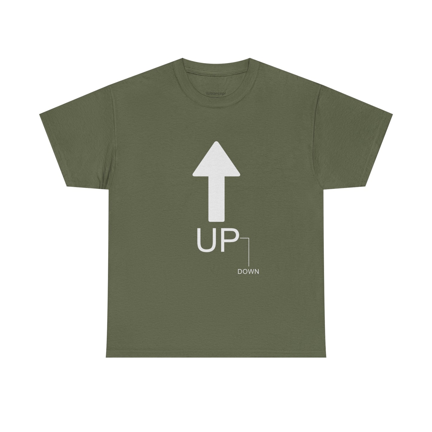 up and down