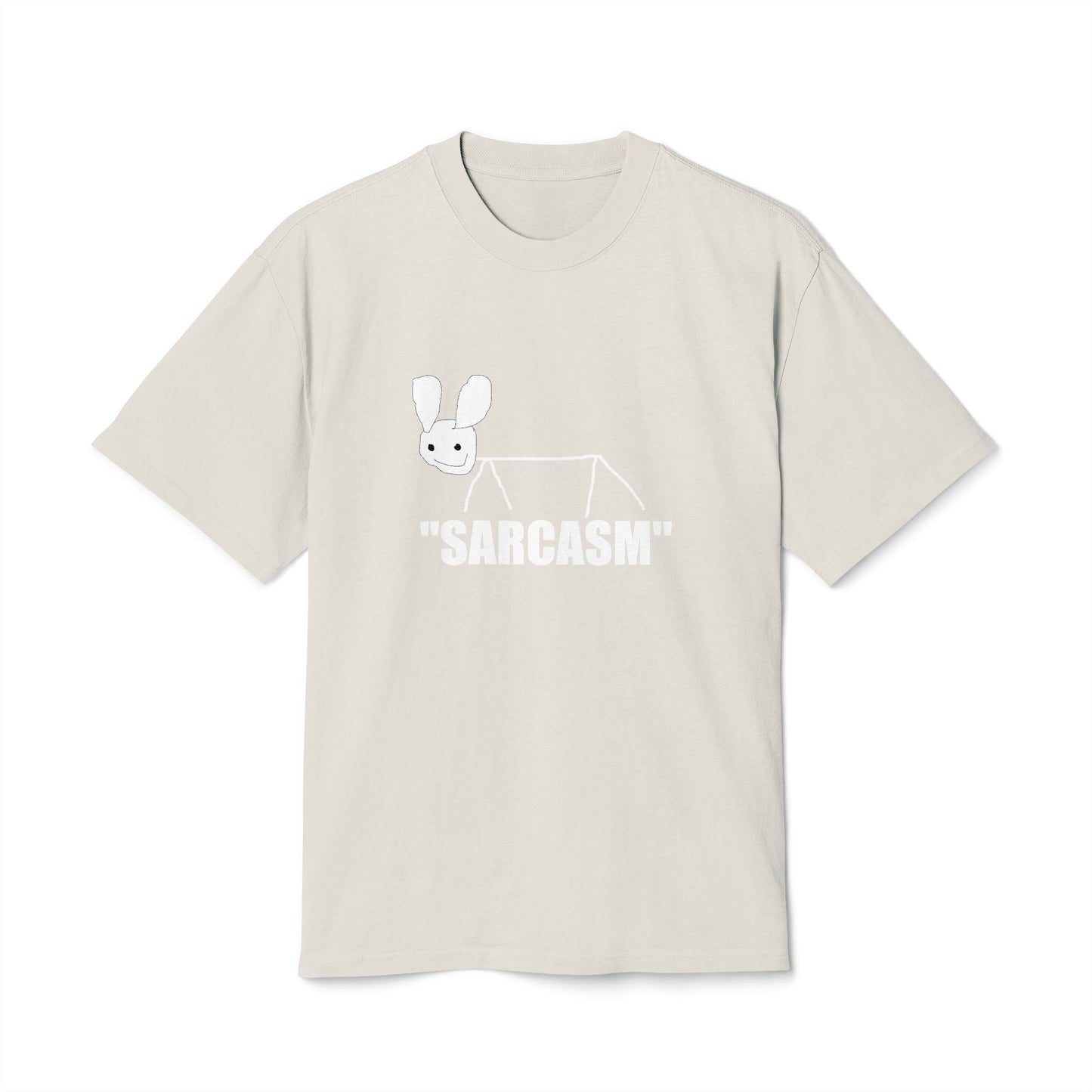 Cream Pocket Bunny PREMIUM T-SHIRT
