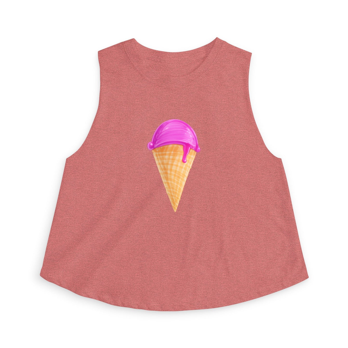 Ice Cream Cone Crop Top