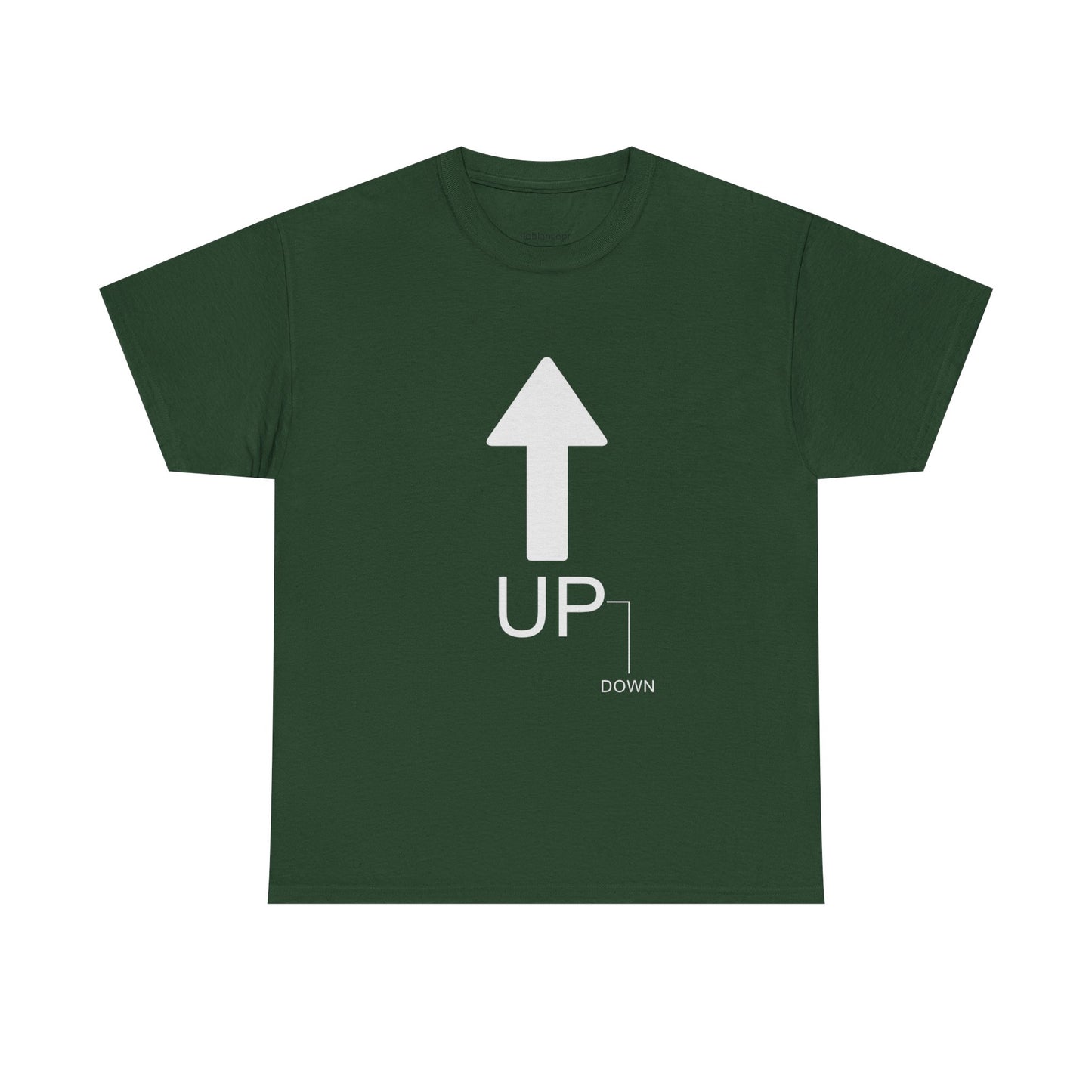 up and down